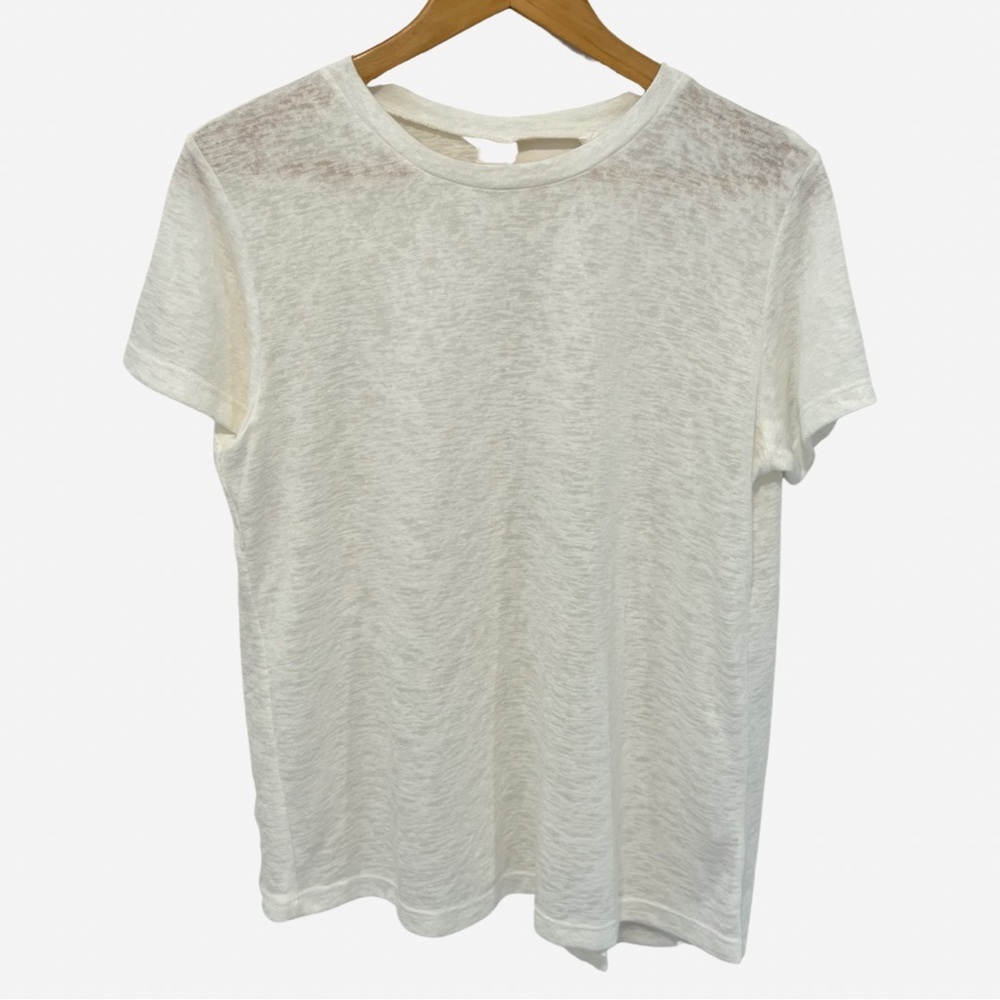 LNA White T Shirt With Open Back M ($99)